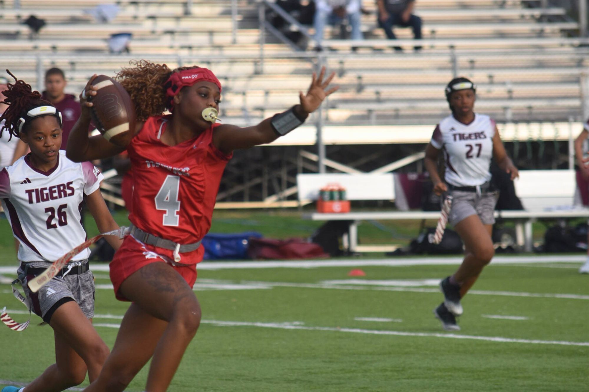 Flag Football Falls To Campbellsville Before Powering Through LaGrange In Home-Opener
