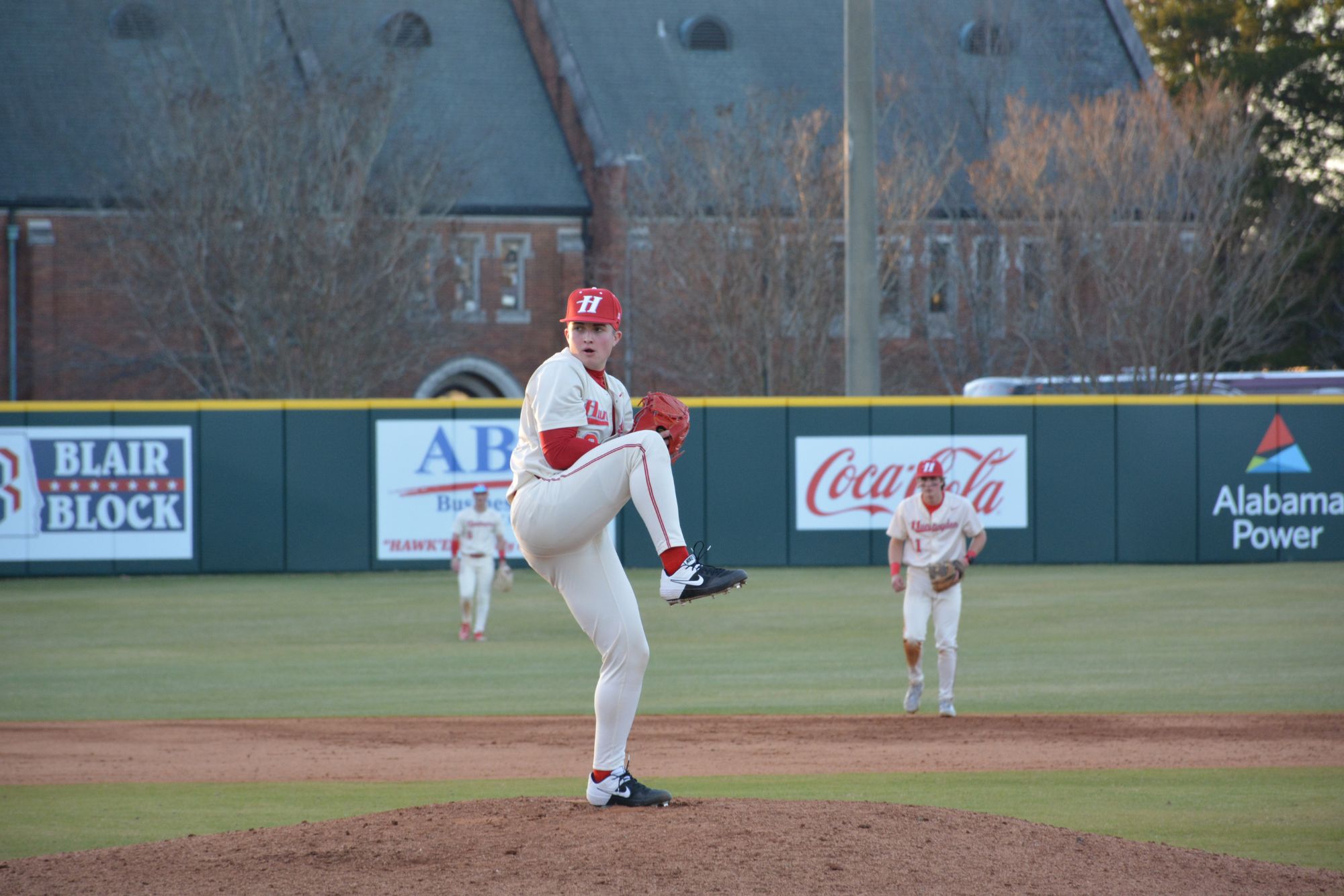 Johnson Pitches Complete Game As Hawks Take Game One In Demorest