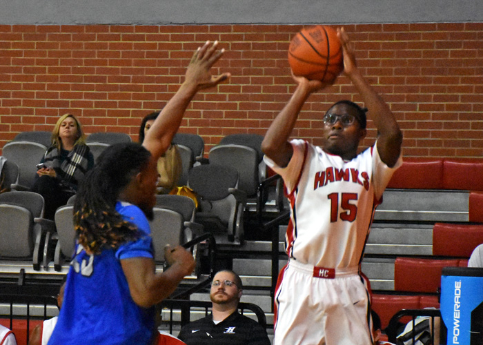R.J. Jones hit five 3-pointers and finished with 17 points, five rebounds, four assists and four steals in Wednesday night's 88-70 win over Rust College.