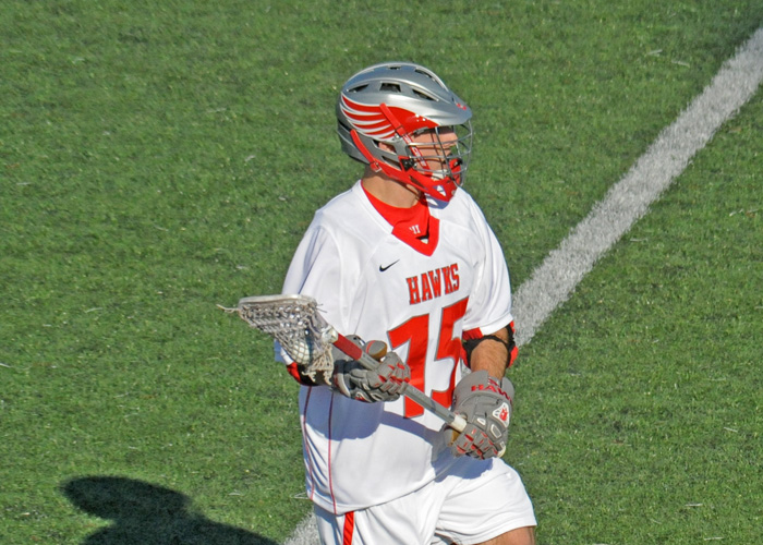 Senior Jimbo Turk scored one goal and had one assist in Sunday's win over Centenary. (Photo by Wesley Lyle)