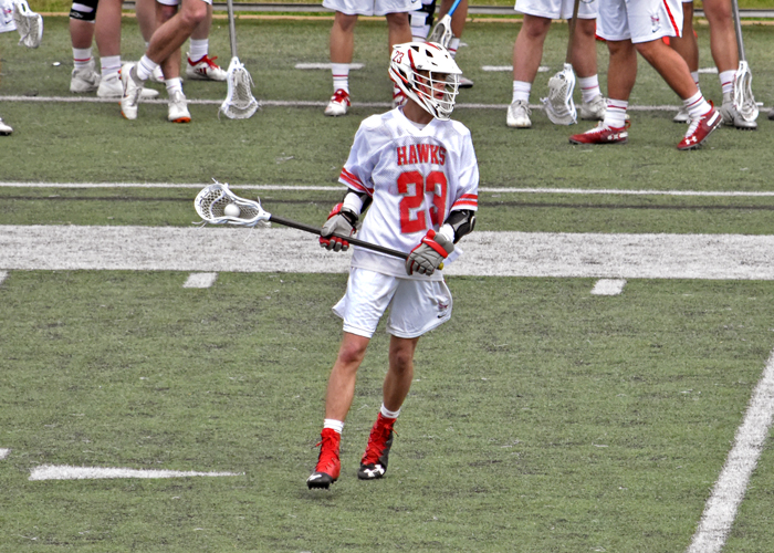 Brayden Puckett scored the game-winning goal in overtime in Sunday's 12-11 win over Greensboro.