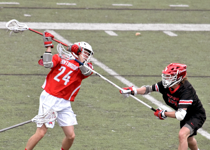 Seth Howe scored three goals in Tuesday's loss to Carthage.