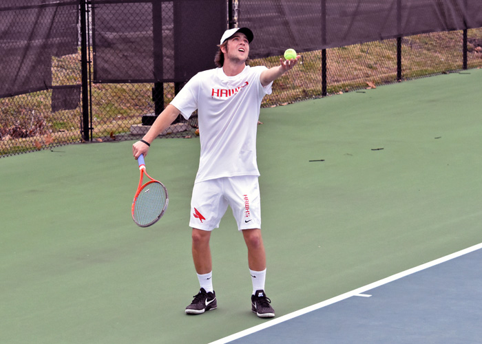 Men&rsquo;s tennis loses to N.C. Wesleyan