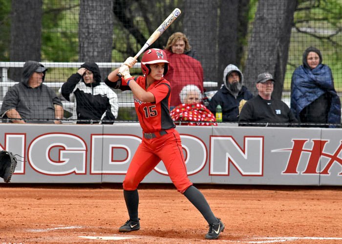 McKenzie Ridgway was 5-for-7 with six RBIs, three runs, three doubles and two stolen bases in Saturday's doubleheader at Berea.