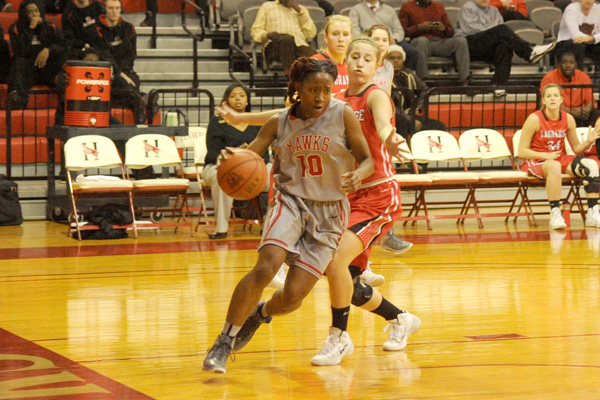Lady Hawks rally for conference win over Covenant