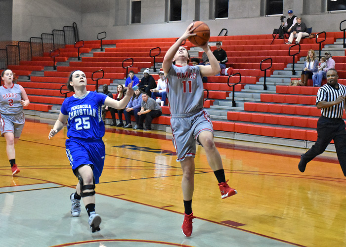 Jenna Dorman had 14 points, eight rebounds and four steals in Wednesday's loss to LaGrange.