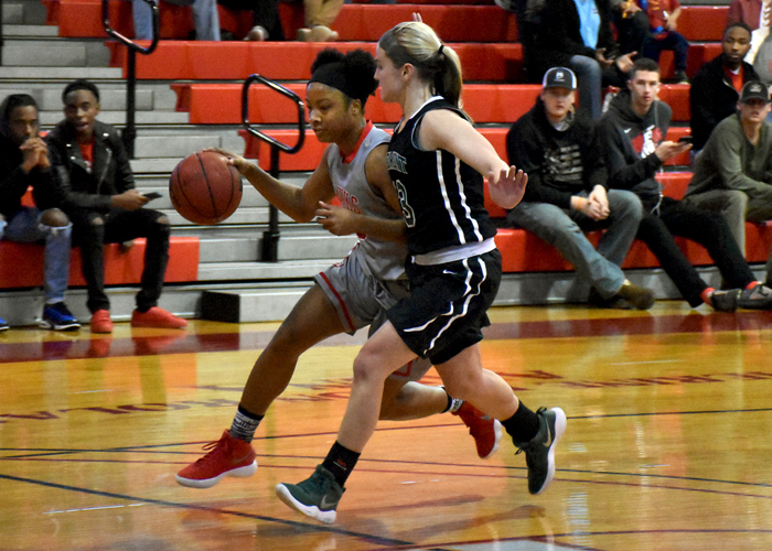 Junior T.I. Duncan tied the Lady Hawks' NCAA-era record for assists in a game and just missed a triple-double with 15 points, 10 assists and eight rebounds in Saturday's loss to Piedmont.