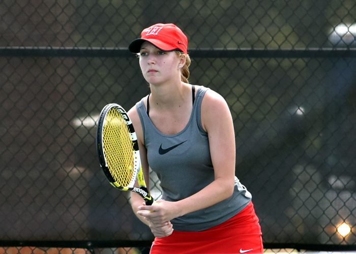 Women&rsquo;s tennis falls to N.C. Wesleyan
