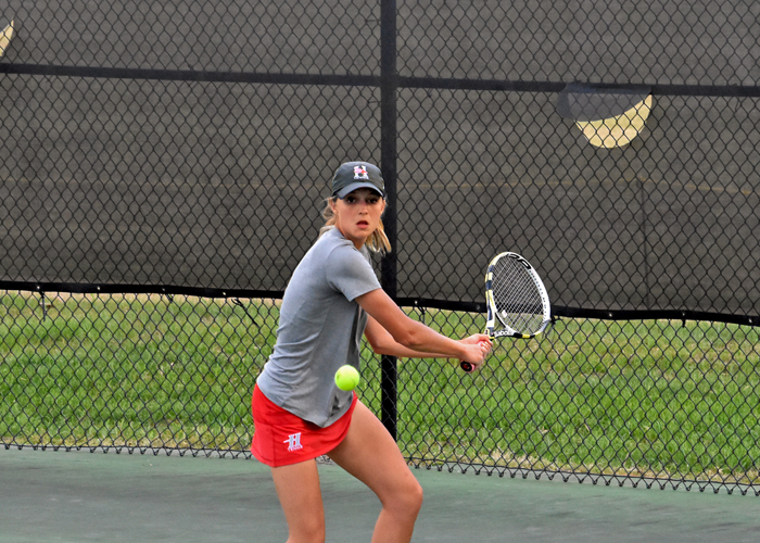 Lady Hawks eliminate Avenging Angels in Rd. 1 of USA South Tournament