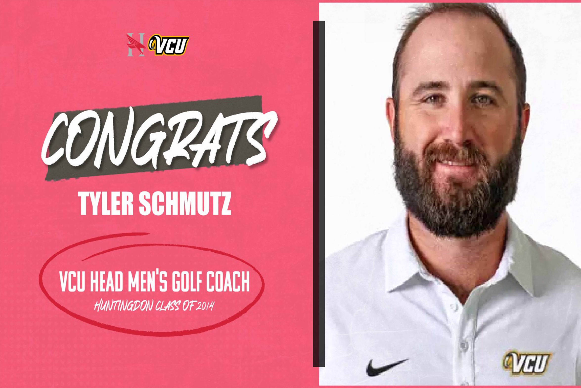 Former Hawk Tyler Schmutz Named Head Men's Golf Coach At VCU
